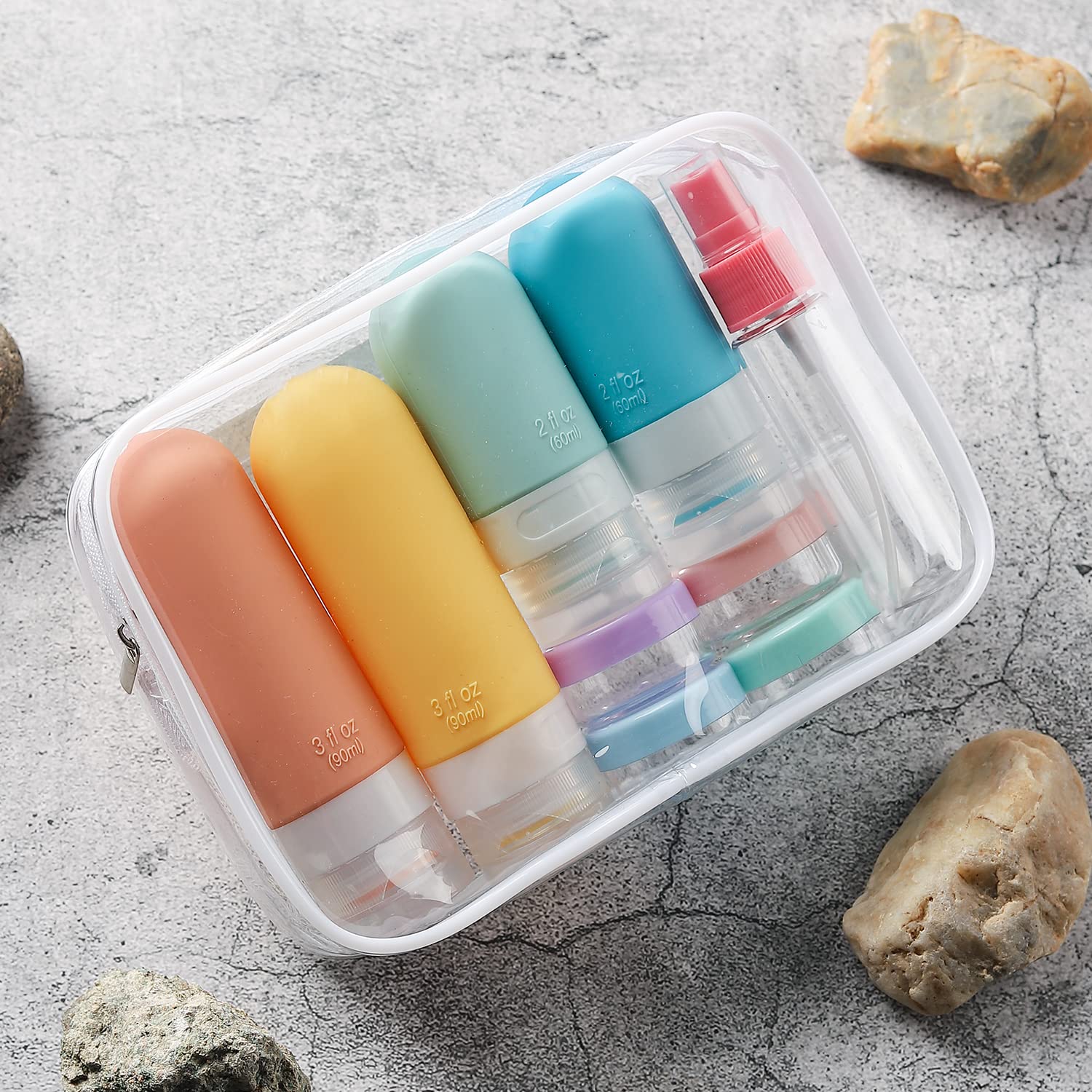 16_Pack_Travel_Bottles_Set_-_TSA_Approved_Leak_Proof_Silicone_Squeezable_Containers_for_Toiletries,_Conditioner,_Shampoo,_Lotion_&_Body_Wash_Accessories