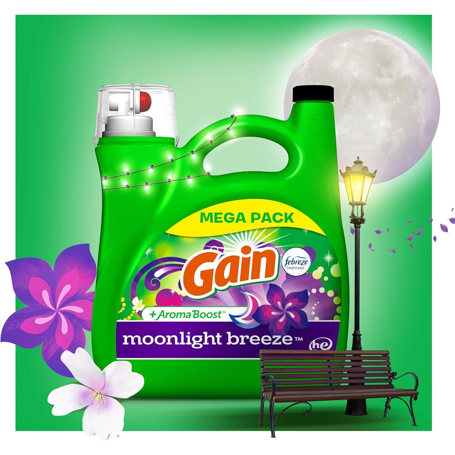 Gain_+_Aroma_Boost_Liquid_Laundry_Detergent,_HE_Compatible_with_Febreze_and_Oxi_(125)_-_Moonlight_Breeze_Scent