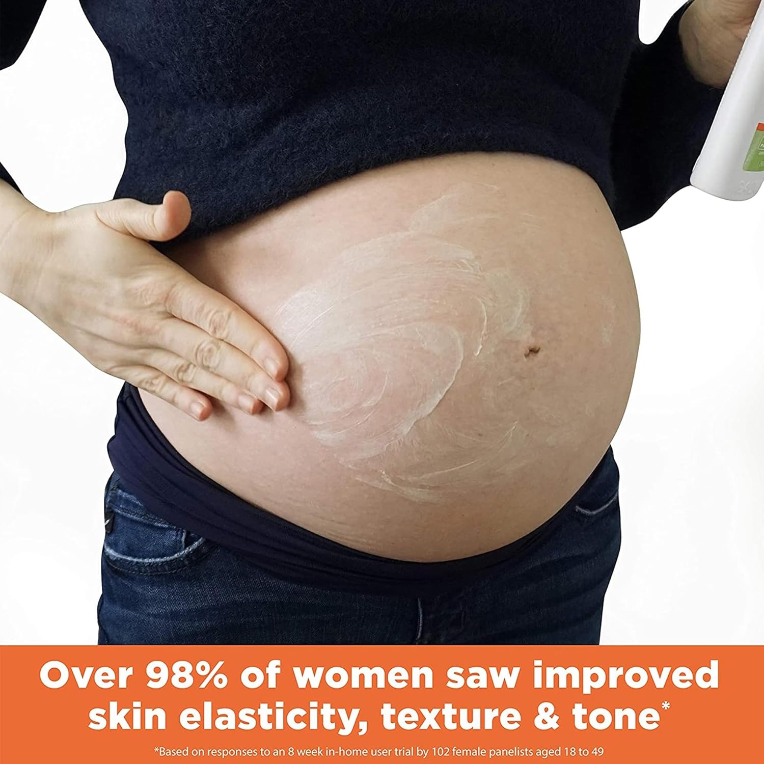 Palmer's_Cocoa_Butter_Formula_Massage_Lotion_For_Stretch_Marks,_Pregnancy_Skin_Care,_Belly_Cream_with_Collagen,_Argan_OIl_and_Shea_Butter,_8.5_Ounces