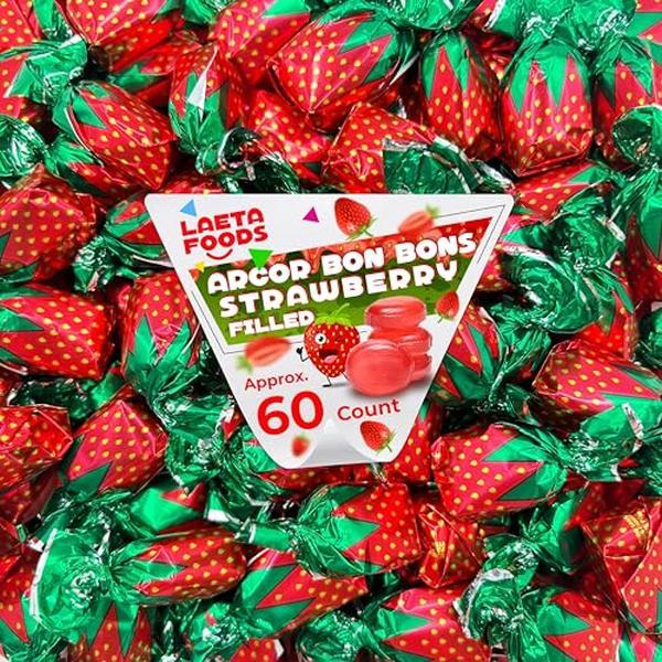 Arcor_Strawberry_Filled_Bon_Bons_Hard_Candy_(1_Pound_Bag_-_Approx._60_Count)