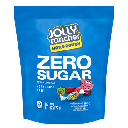 JOLLY_RANCHER_Zero_Sugar_Assorted_Fruit_Flavored_Hard_Candy_Bag,_6.1_oz_Snack_Bonbon