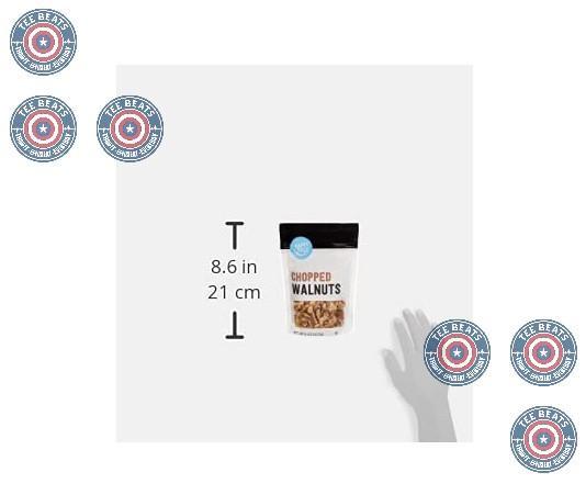 Happy_Belly_Chopped_Walnut,_8_ounce_(Pack_of_1)_Protein_Snack