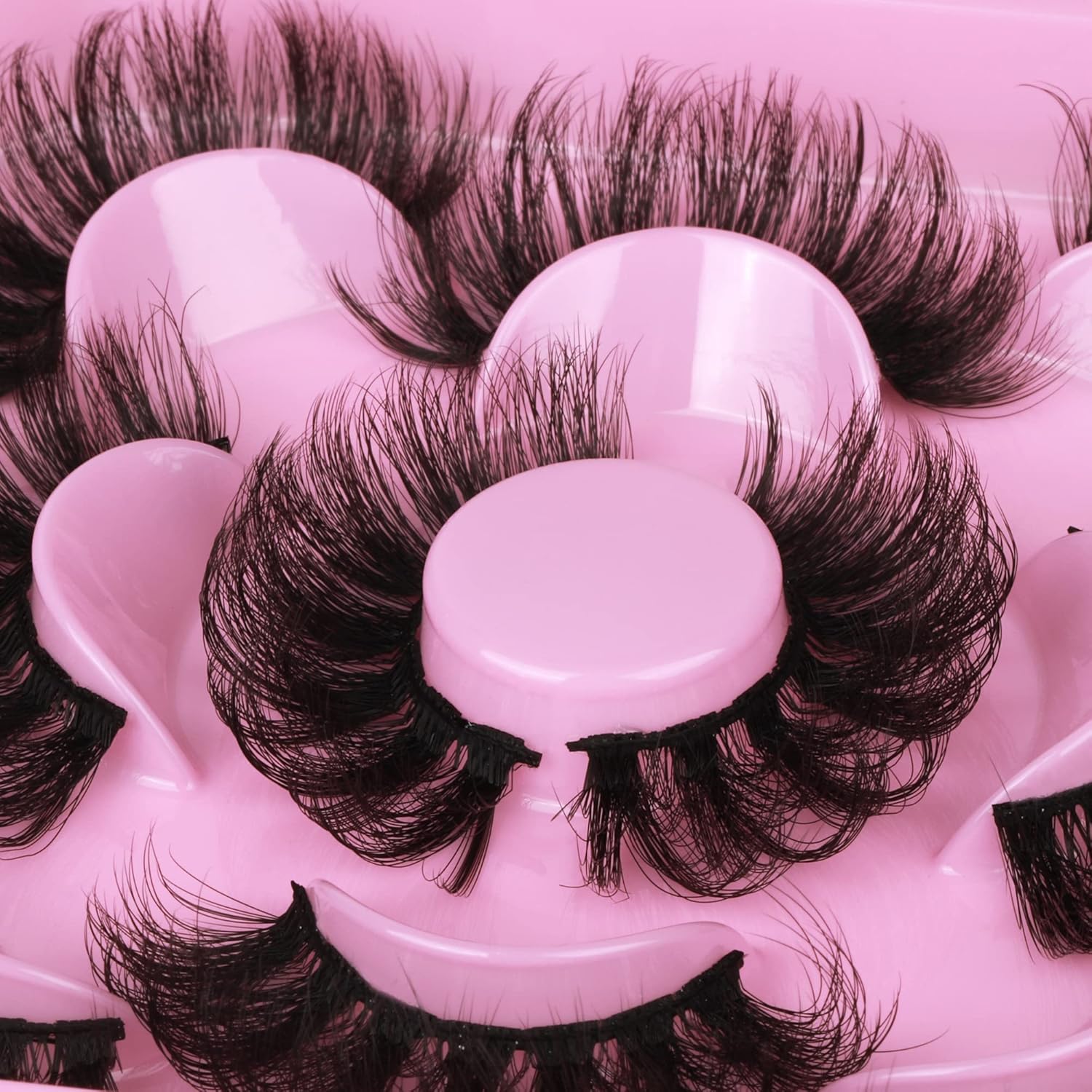 Focipeysa_Dramatic_Eyelashes_Fluffy_Faux_Mink_Lashes_22mm_Long_False_Eyelashes_D_Curl_Eyelashes_that_Look_Like_Extension_5_Pairs_Pack