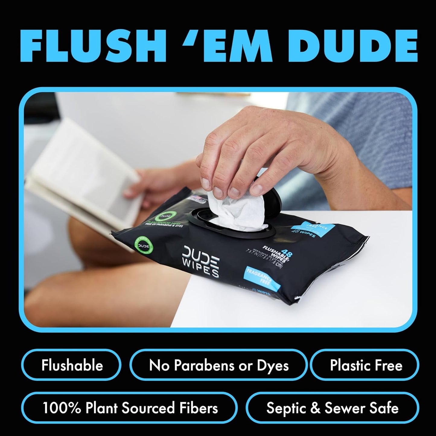 DUDE_Wipes,_3_Pack,_144_Wipes,_Unscented_Extra-Large,_Vitamin-E_&_Aloe_for_at-Home_Use,_Septic_and_Sewer_Safe_Toilet_Aloe_Vera_Cleaning_Napkin