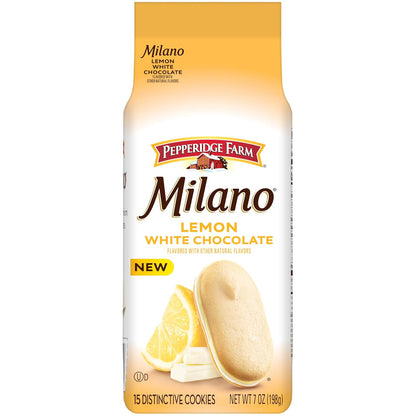 Pepperidge_Farm_Milano_White_Chocolate_Lemon_Flavored_Cookies,_7_Oz_Bag