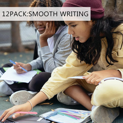 WY_WENYUAN_Pens,_Writing_Pens,_Personalized_Ballpoint_Pens_Bulk,_Flair_Colorful_Pens,_Black_Ink_1.0_mm_Journaling_Pen,_Glitter_Pens_Office_Supplies_For_Women_&_Men,_Note_Taking