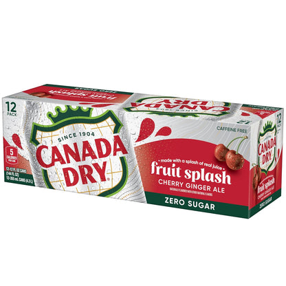 Fruit_Splash_Cherry_Ginger_Ale_Zero_Sugar_Soda,_12_fl_oz_cans,_12_pack