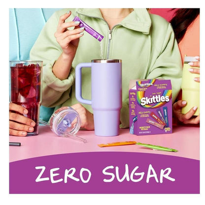 (_Variety_of_Flavors)_Skittles_Singles_To_Go_Tropical_Flavors_Variety_Pack,_Powdered_Drink_Mix,_40_Count