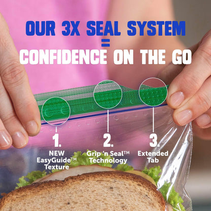 Ziploc_XL_Sandwich_and_Snack_Bags_with_EasyGuide_Texture,_Plastic_Storage_Bags_with_Grip_'n_Seal_Technology,_90_Bags_Total_Organiser_Boxes