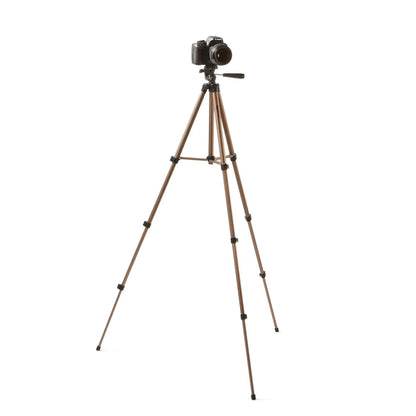 50-inch_Lightweight_Camera_Mount_Tripod_Stand_With_Bag,_Black/Brown