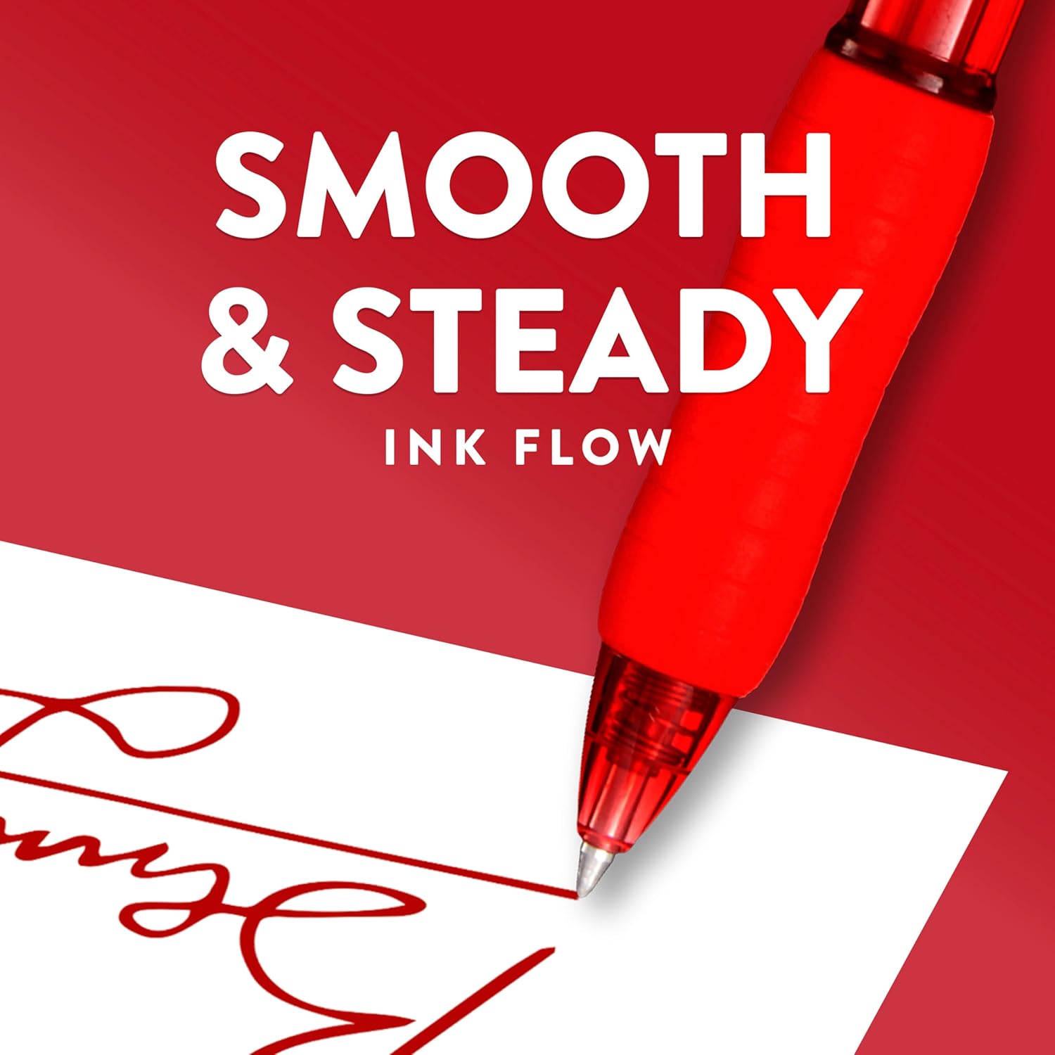 Paper_Mate_Gel_Pen_Profile_Retractable_0.7mm_Black_12_Count