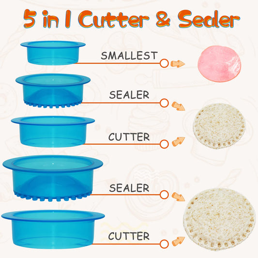 HiYZ_Sandwich_Cutter_and_Sealer_-_5_PCS_Decruster_Sandwich_Maker_-_Peanut_Butter_and_Jelly_Crustless_Sandwich_Bread_Pancake_Maker_Cookie_Cutter_for_Kids_Children_Boys_Girls