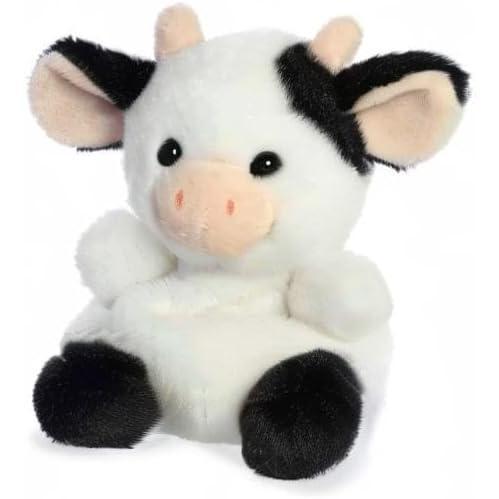 Aurora_Adorable_Palm_Pals_Sweetie_Cow_Stuffed_Animal_-_Pocket-Sized_Play_-_Collectable_Fun_-_White_5_Inches