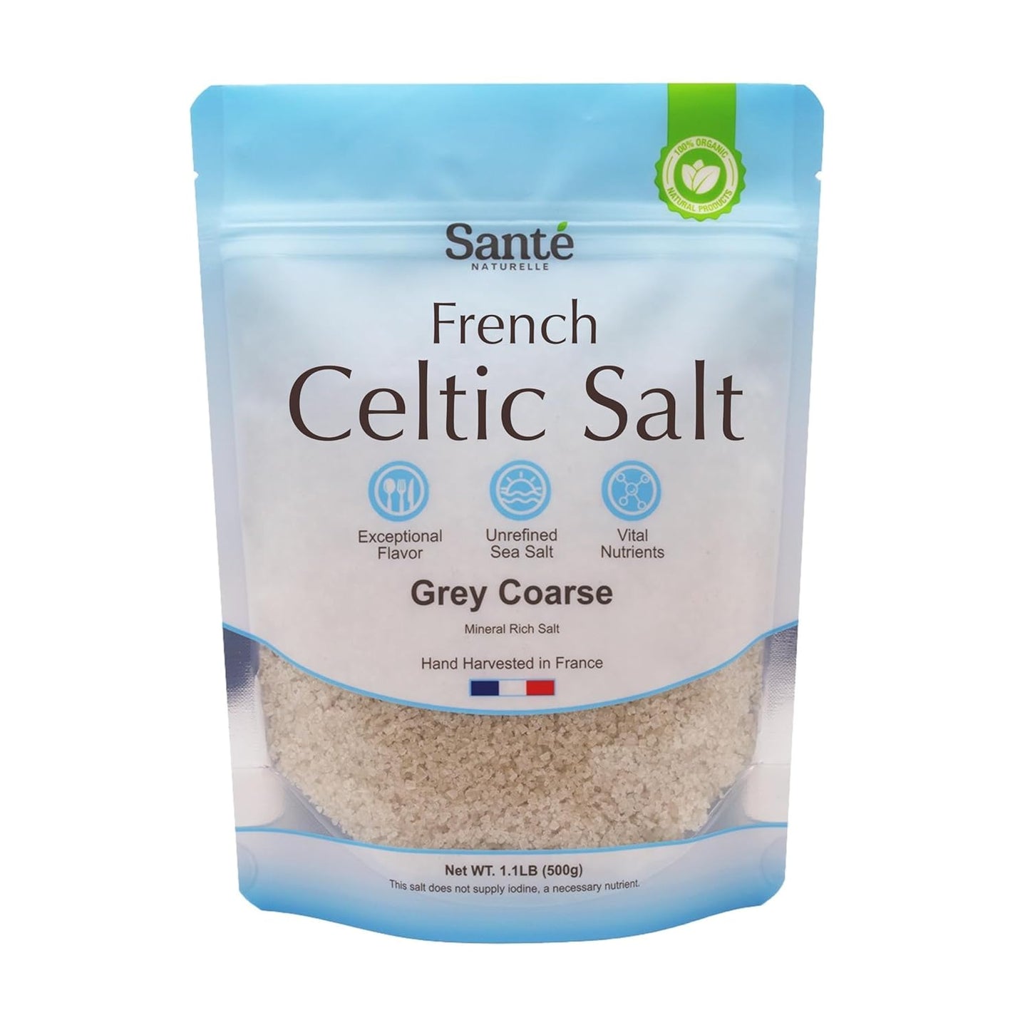 Sante_Grey_Coarse_Sea_Salt_From_the_Celtic_Sea_-_1.1lb_Unrefined_French_Sea_Salt,_100%_Natural,_Rich_in_82+_Minerals,_Flavor_&_Savory