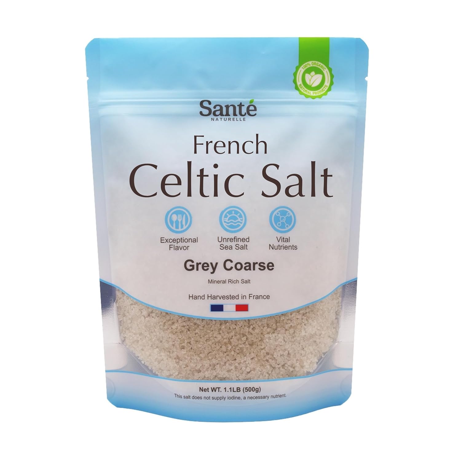 Sante_Grey_Coarse_Sea_Salt_From_the_Celtic_Sea_-_1.1lb_Unrefined_French_Sea_Salt,_100%_Natural,_Rich_in_82+_Minerals,_Flavor_&_Savory