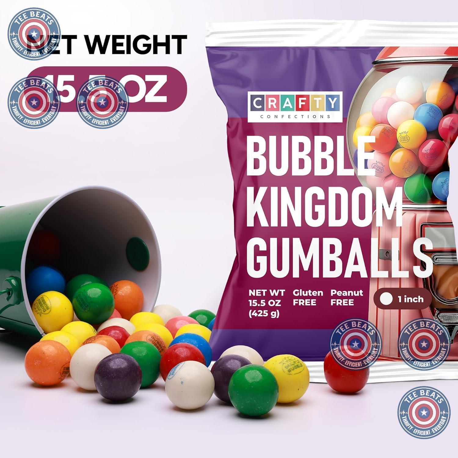 Chewing_Gum_for_Kids_-_1_Inch_Large_Gumballs_50_Pcs_Balls_Assorted_Flavors_Double_Bubble_-for