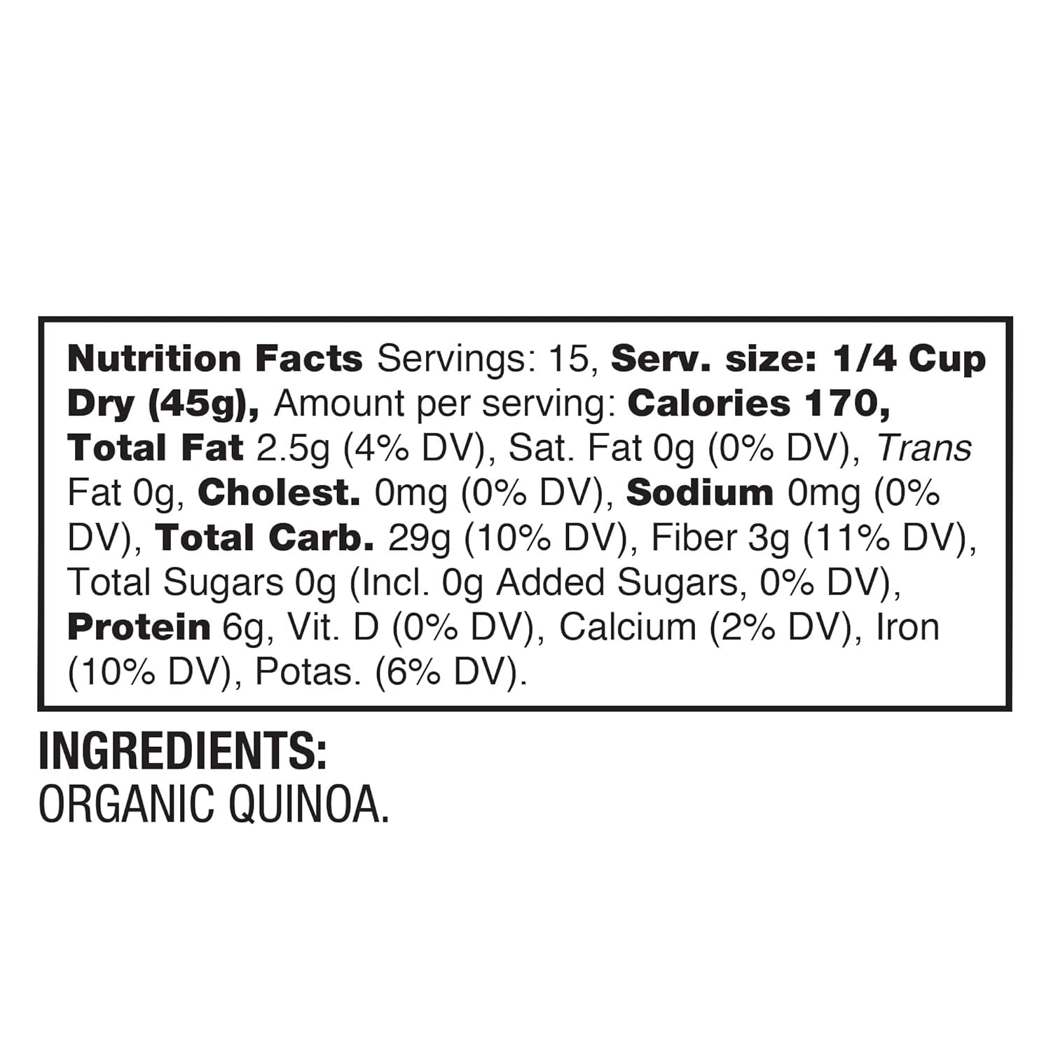 BetterBody_Foods_Organic_Quinoa,_Vegan,_Gluten_Free,_Low_Glycemic_Rice_Replacement,_24_ounce
