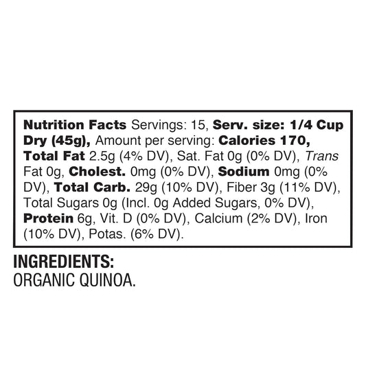 BetterBody_Foods_Organic_Quinoa,_Vegan,_Gluten_Free,_Low_Glycemic_Rice_Replacement,_24_ounce