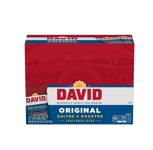DAVID_Roasted_and_Salted_Sunflower_Seeds,_Original_Flavor,_1.625oz._(Pack_of_12)