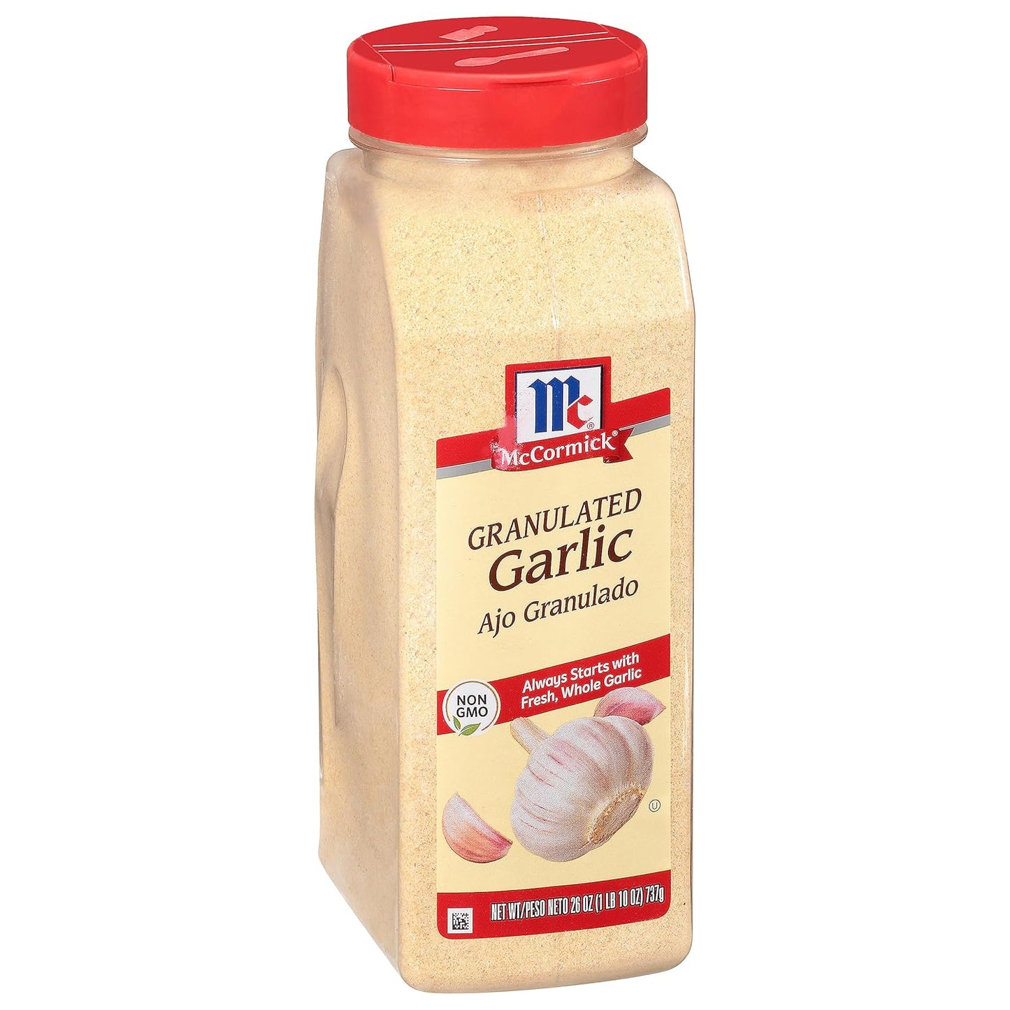 McCormick_Granulated_Garlic,_26_oz_Form_Powder,_Granule