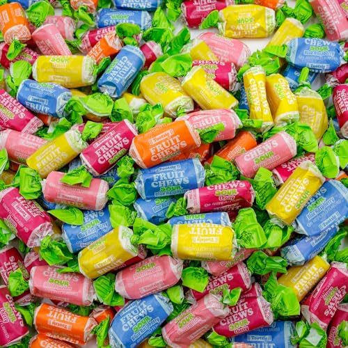 Fruit_Chews_1_Pound_Assortment_-_All_15_Flavors_Including_Sours!_-_Blue_Raspberry,_Banana,_Watermelon,_Green_Apple,_Chocolate,_Peach,_Vanilla,_Grape,_Strawberry,_Pink_Lemonade,_Cherry,_Black_Cherry_Packaged