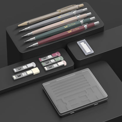Mechanical_Pencil_Set_with_Leads_and_Eraser_Refills,_5_Sizes_-_0.3,_0.5,_0.7,_0.9_and_2_Mm,_for_Drafting,_Drawing_and_Sketching