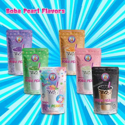 RAINBOW_BOBA_Tea_Real_Tapioca_Pearls_Ready_in_5_Minutes_by_Buddha_Bubbles_(10_Ounce)