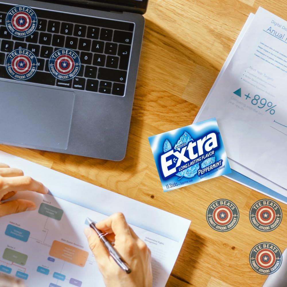 EXTRA_Peppermint_Sugar_Free_Gum_Back_To_School_Chewing_Gum,_3_Pack_Bulk_Gum_(45_Sticks_Total)