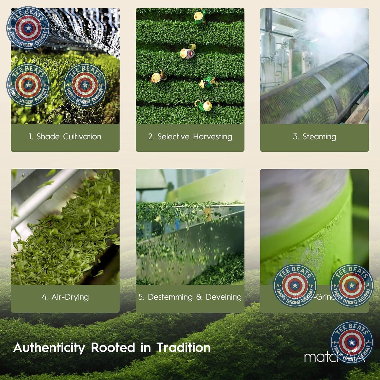 MatchAiA_Premium_Culinary_Grade,_USDA-Certified_Organic_Matcha,_100%_Pure_Green_Tea_Powder,_Perfect_for_Lattes,_Smoothies,_Desserts_and_Baking,_Sugar_Free,_Gluten_Free_(60g_/_2.1oz_Pouch)