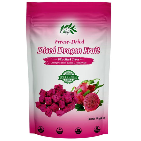 CHAVI_Freeze-Dried_Diced_Dragon_Fruit_Snack_-_2_Oz_-_Healthy_1_Ingredient_Superfood_-_No_Added_Sugars_or_Preservatives_-_Non-GMO,_Vegan,_Gluten-Free…_Natural_Dry