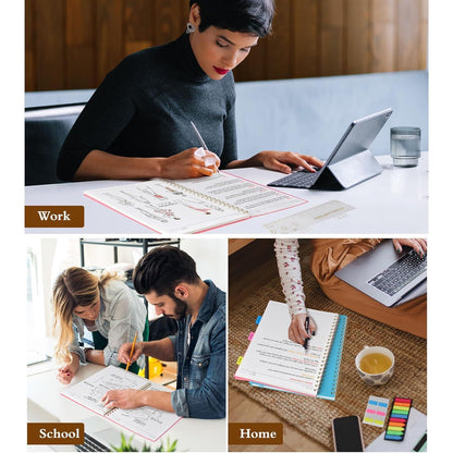 Spiral_Notebook_Journal_8.5”_x_11”,_Notebooks_for_Women_Men,_College_Ruled_Lined_Journal,_100_GSM_Paper,_Plastic_Hardcover_Spiral_Bound_Journals_for_Work_School_Note_Taking_Business