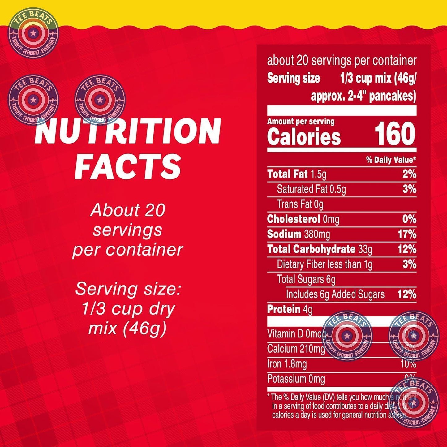Mrs._Butterworth_Pancake_and_Waffle_Mix,_32_Ounce