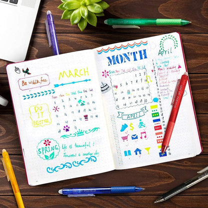 Vanstek_Retractable_Erasable_Gel_Pens_Clicker,_Fine_Point(0.7),_Make_Mistakes_Disappear,_Premium_Comfort_Grip_for_Drawing_Writing_Planner_and_School_Supplies