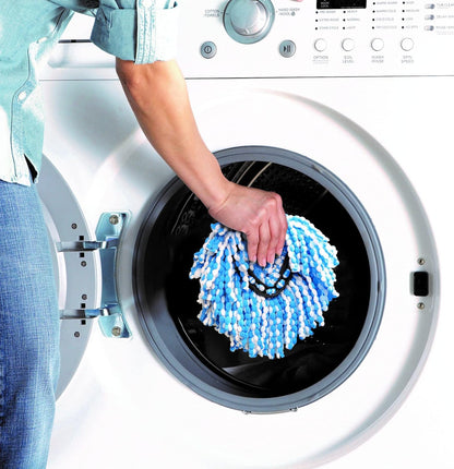 O-Cedar_EasyWring_RinseClean_Spin_Mop_Microfiber_Refill,_1-Pack,_Blue_Cleaning_Cotton_Absorbent_Cleaner_Microfibre_Traditional
