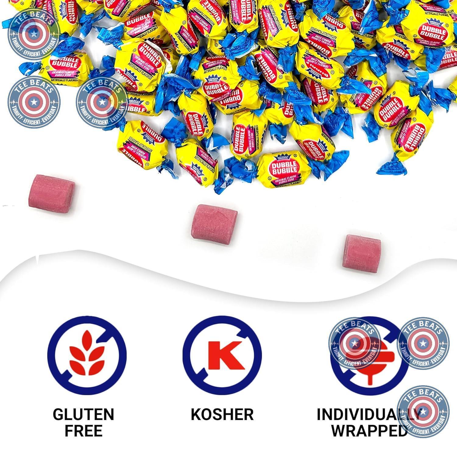 Dubble_Bubble_Original_Flavor_Gum_-_1_Pound_Individually_Wrapped_Chewing_(Approx._70_Pieces)