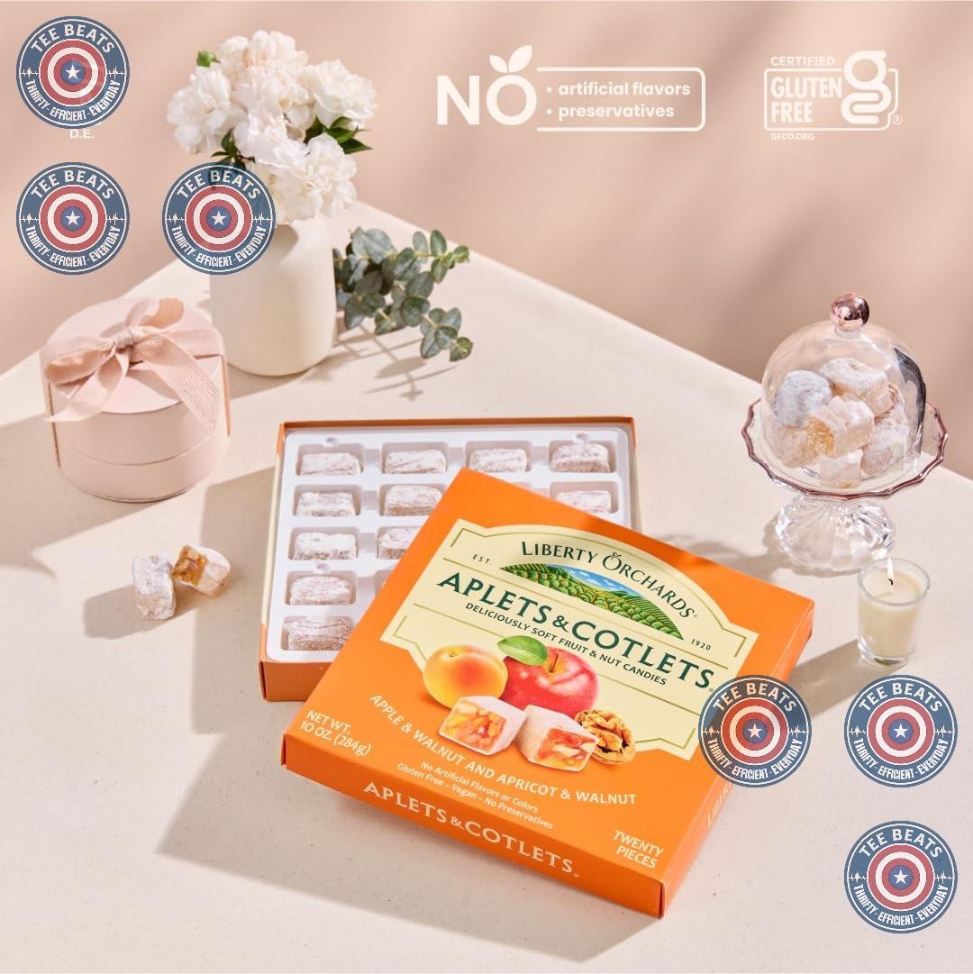 Liberty_Orchards_Original_Aplets_&_Cotlets_-_Gourmet_Chewy_Snack_in_Gift_Box,_Gluten_Free,_Lokum_with_Nuts,_Apricot_Walnut_Vegan_Turkish_Delight_Candy_10_Oz