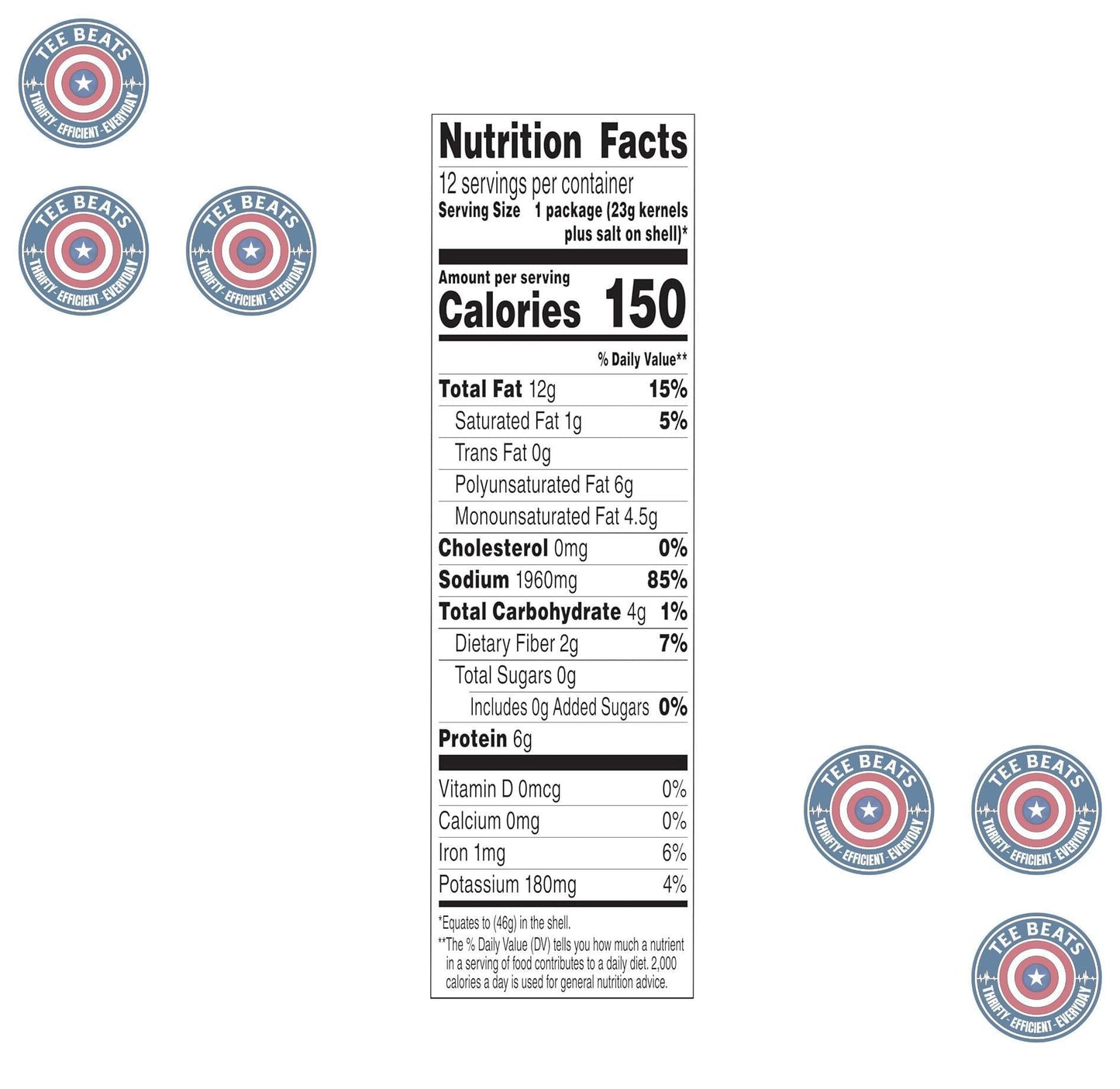 DAVID_Roasted_and_Salted_Sunflower_Seeds,_Original_Flavor,_1.625oz._(Pack_of_12)