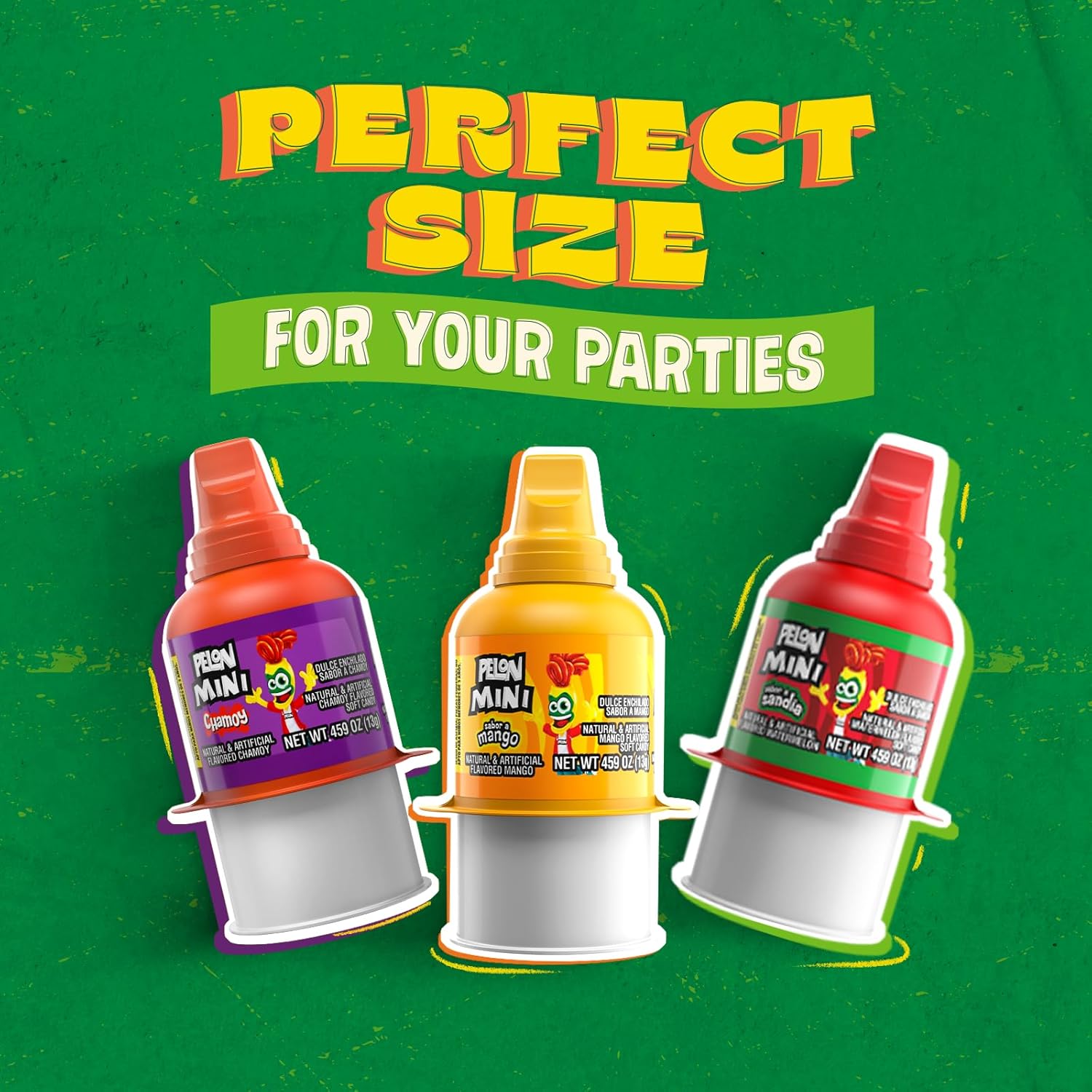 Pelon_Pelo_Rico_Mini_Assorted_Watermelon,_Mango,_and_Chamoy_Candy,_0.45_oz_(Pack_of_18)