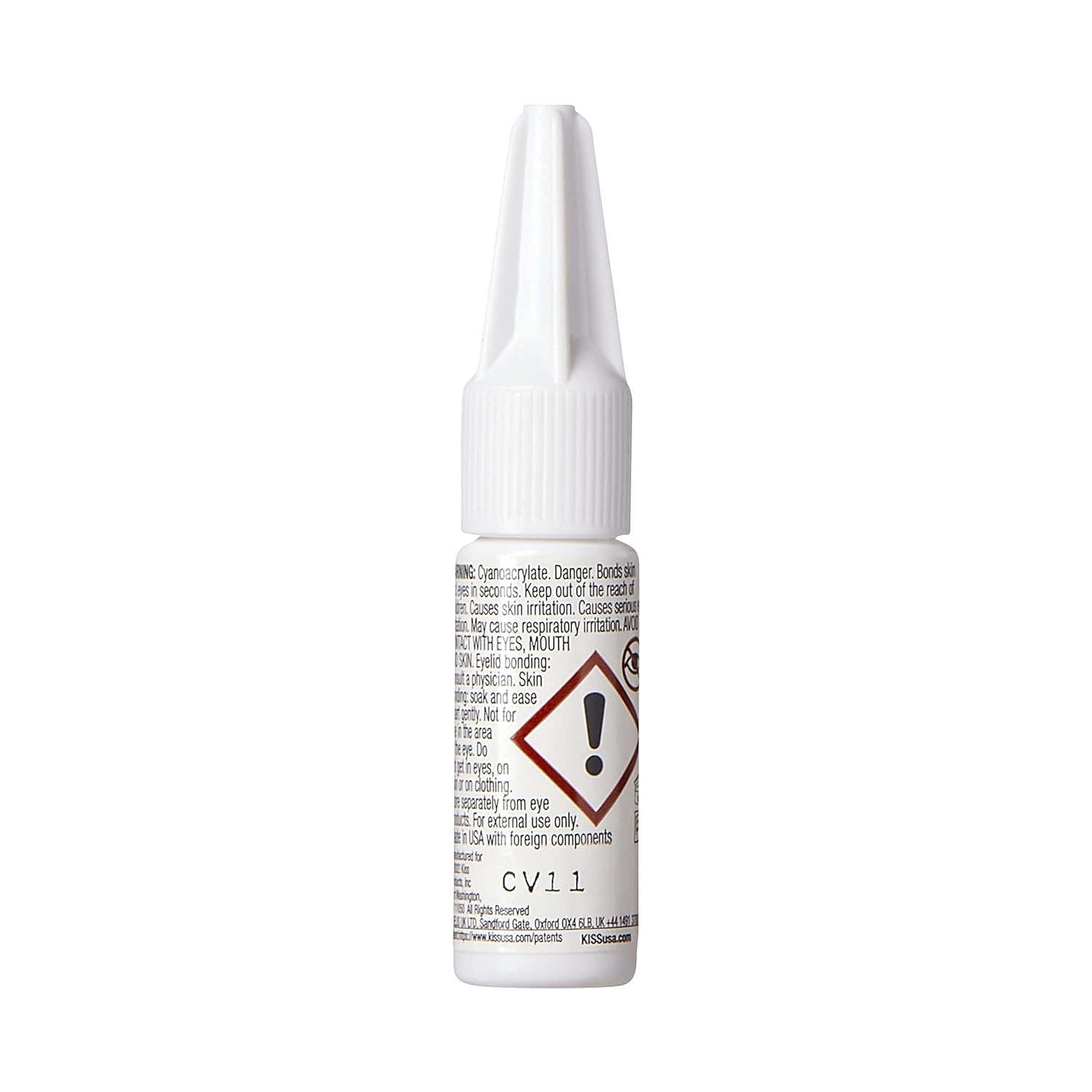 KISS_PowerFlex_Precision_Nail_Glue_-_Fast_Drying_Adhesive_for_Glue-On_Nails_&_Repairs_with_Precision_Tip_Nozzle,_Ideal_for_Tips_&_Wraps,_Net_Wt._0.10_oz_(3g)_Manicure_Nail_Art_Nail_Care_Nail_Polish_Polish_Cutics_Cosmetic_Salon