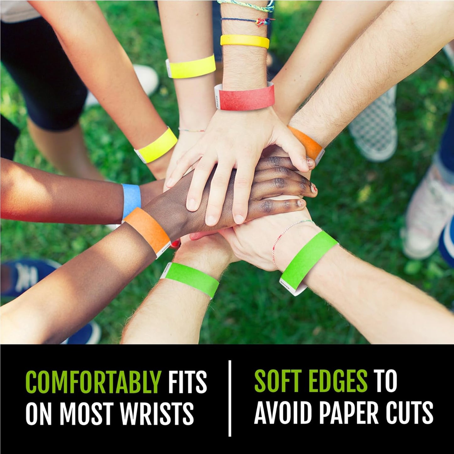 500_WristCo_Tyvek_Wristbands_for_Events_–_500_Count,_5-Color_Variety_Pack_–_Tamper-Proof_Design_Prevents_Reuse_–_Premium-Grade_Bracelets_for_Hospital_&_Medical_ID,_Party,_VIP_Identification