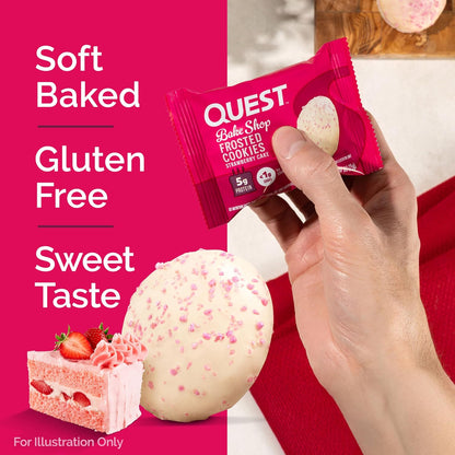 Quest_Nutrition_Frosted_Cookies,_Strawberry_Cake,_1g_Sugar,_11g_Protein,_2g_Net_Carbs,_Gluten_Free,_8_Count
