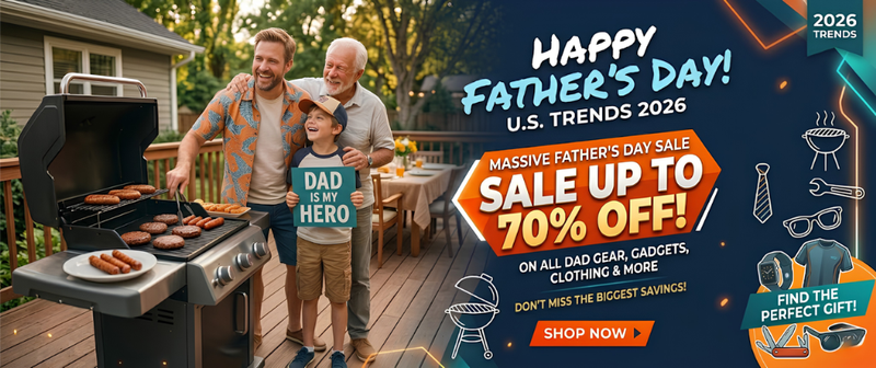 Father's day – Up to 50%